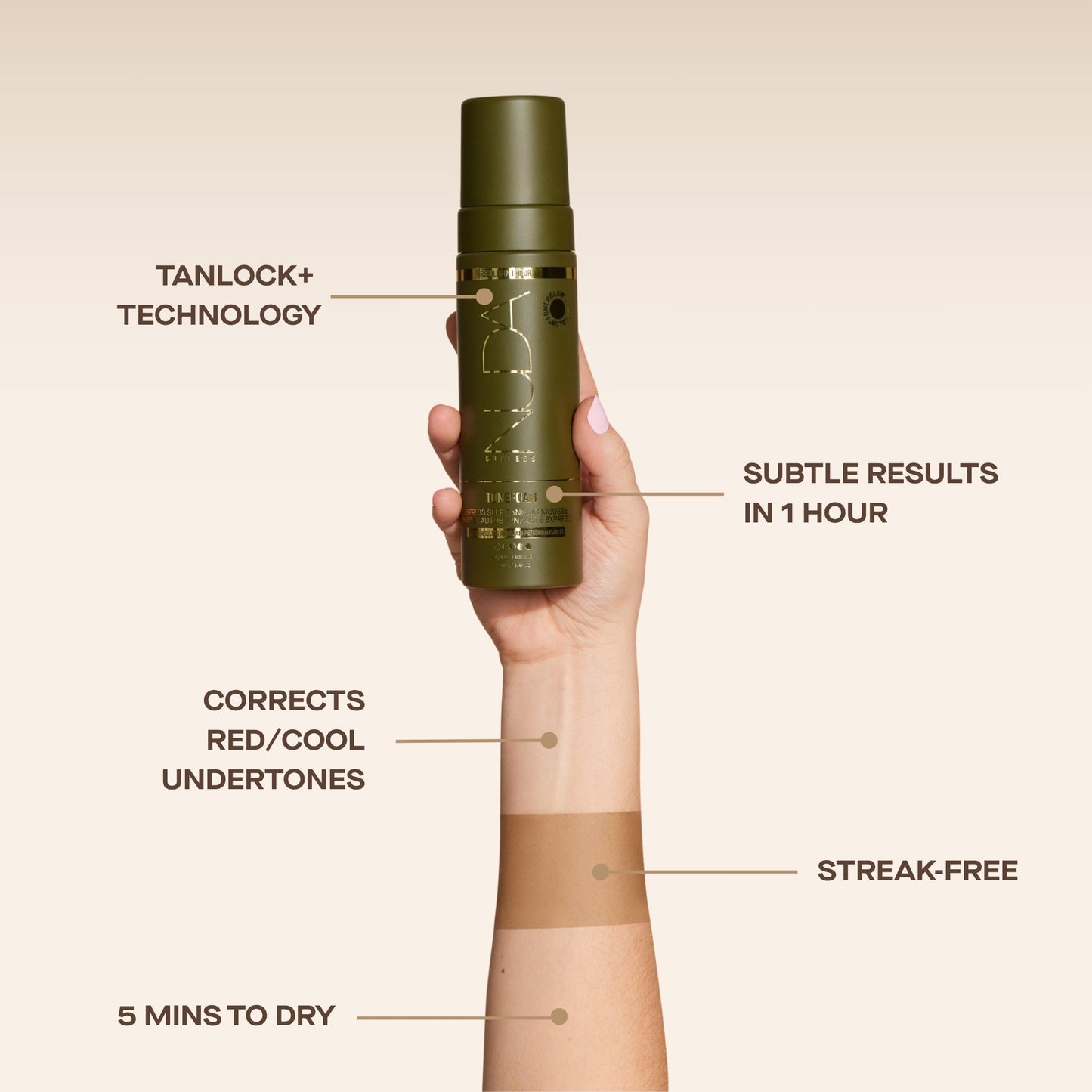 ToneFoam Olive Self Tanning Mousse