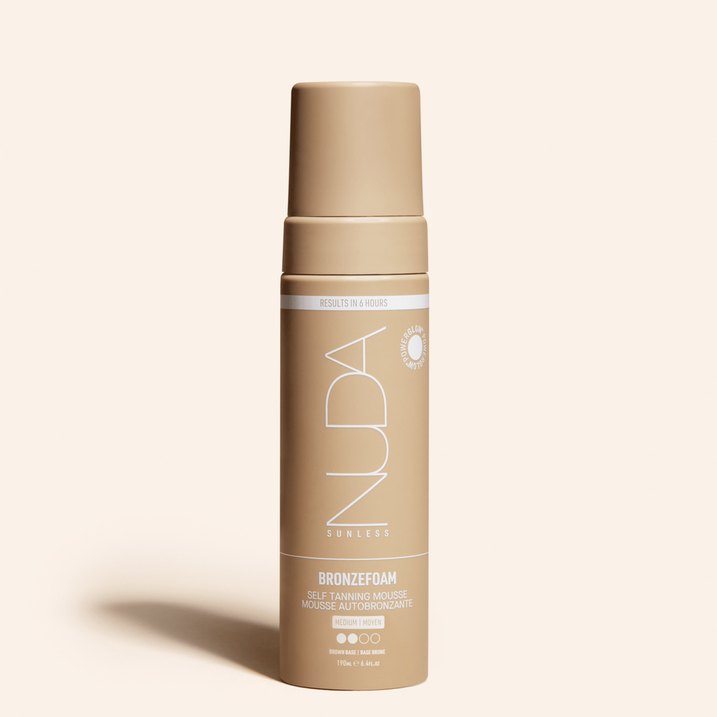 BronzeFoam Self Tanning Mousse – Medium