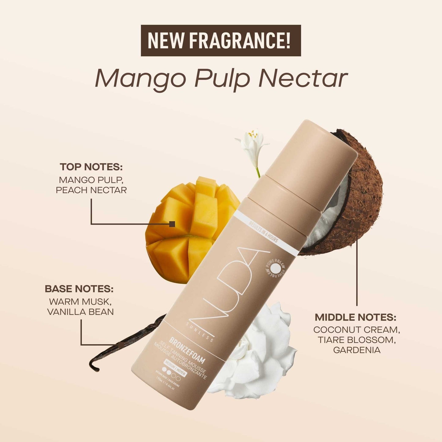 BronzeFoam Self Tanning Mousse – Medium