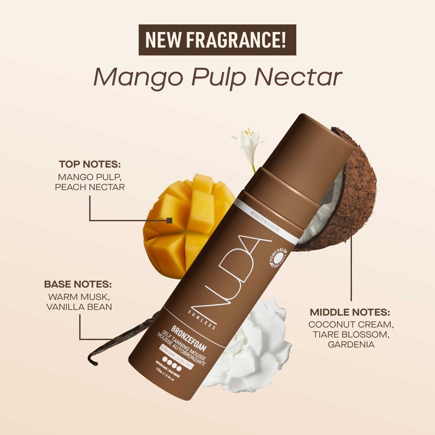 BronzeFoam Self Tanning Mousse – Ultra Dark