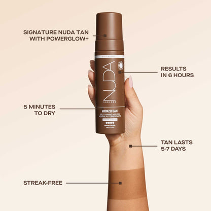 BronzeFoam Self Tanning Mousse – Ultra Dark