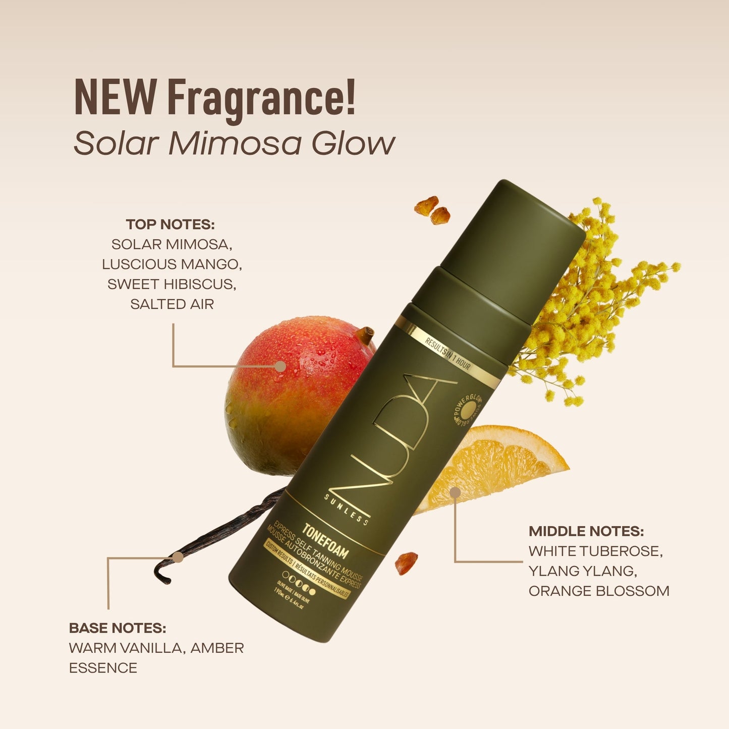 ToneFoam Olive Self Tanning Mousse